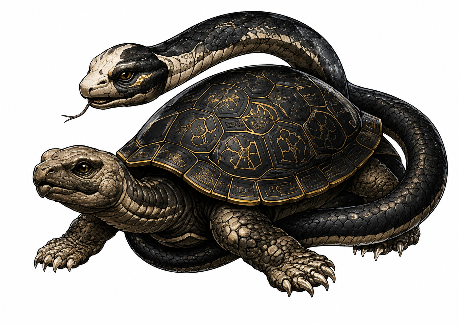 fete-anniversaire-mythologies-monde-chasse-tresor-animaux-genbu