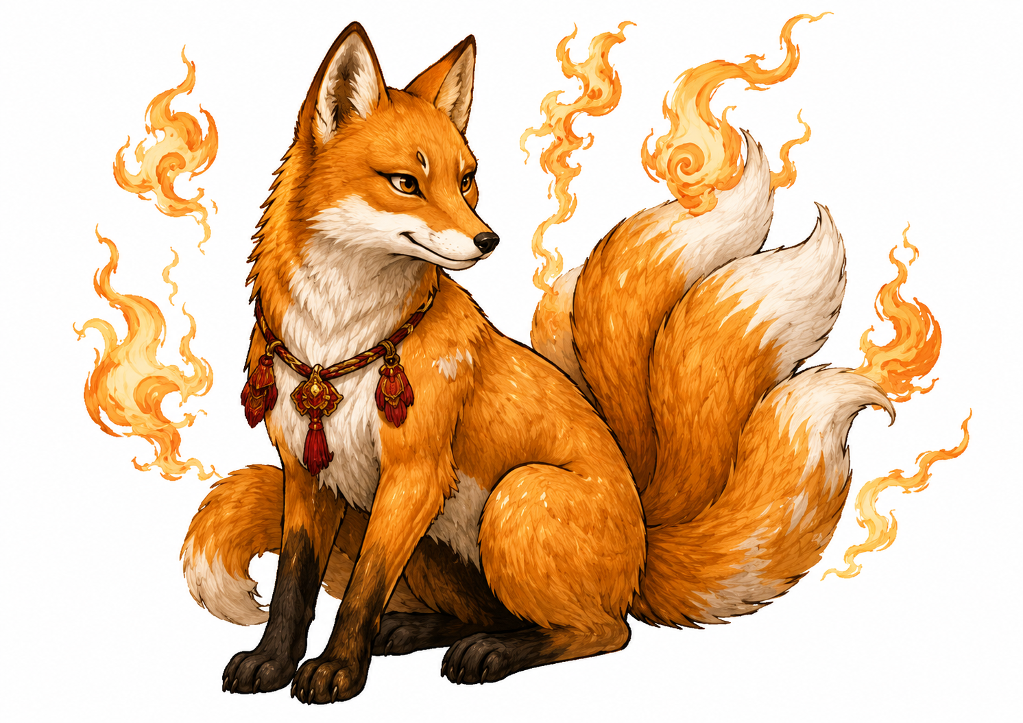 fete-anniversaire-mythologies-monde-chasse-tresor-yokai-kitsune