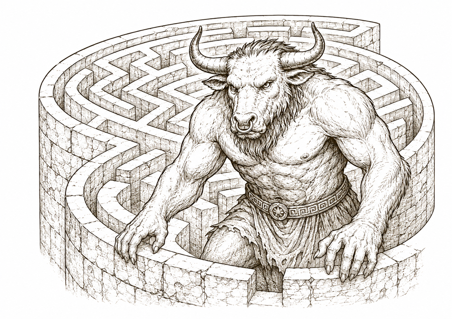 fete-anniversaire-mythologies-monde-labyrinthe-minotaure